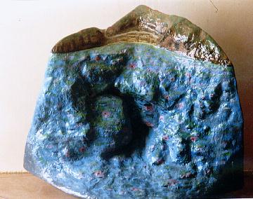 Ambiente Italia: Plastico = Geo Design in Scala: Caverna sottomarina: Ambiente per costruzione di Diorama subacqueo